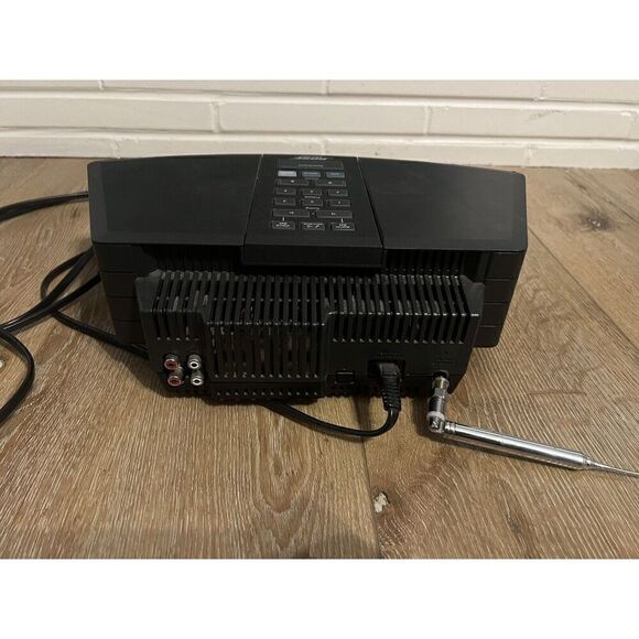 BOSE AWR1G1 Wave Radio AM FM AUX Black Tested and Working No Remote - Picture 3 of 5